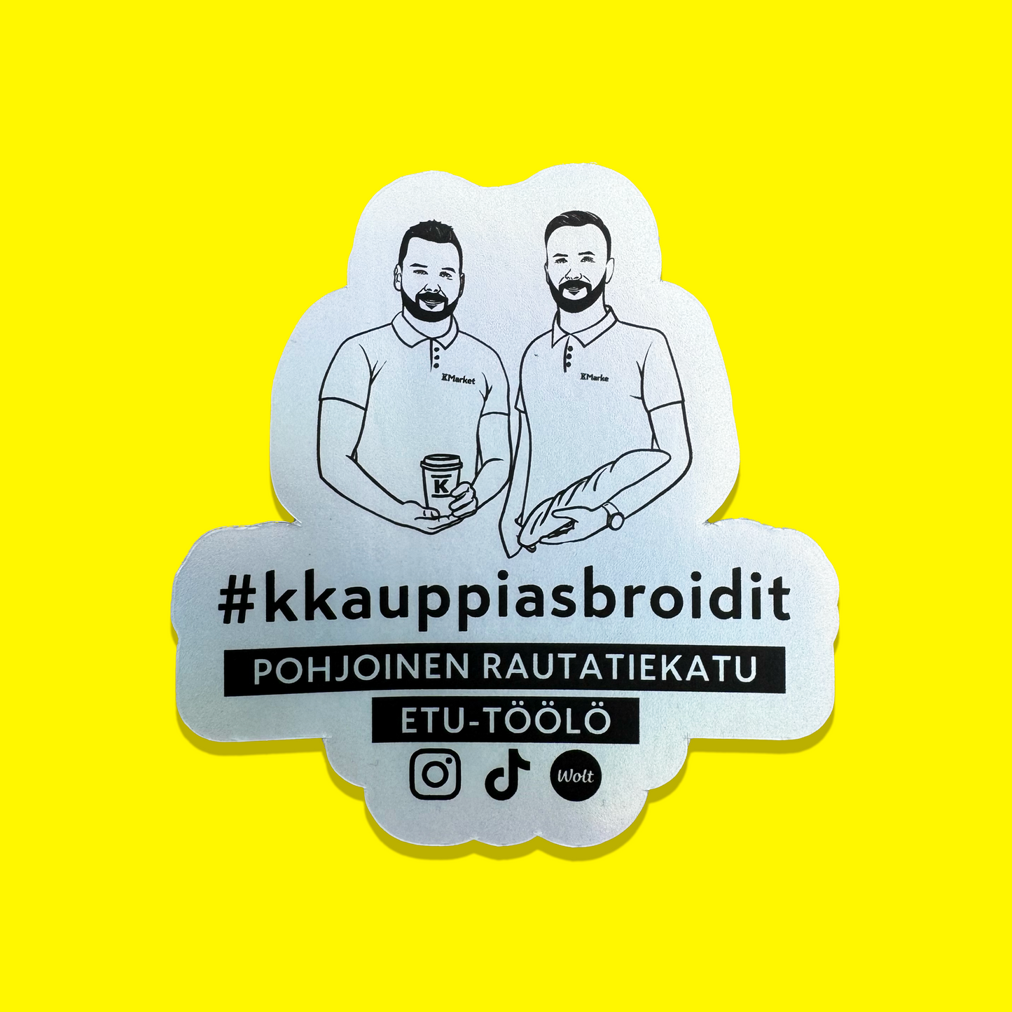 Hologram stickers – eye-catching, “premium” and a little magical